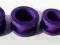 FIOLETOWY MAT TUNEL ODKRĘCANY 10mm  akryl