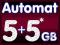 CHOMIKUJ TRANSFER 5+5 GB - HIT 24/h - W MINUTE