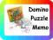 GRA 3w1 BOLEK I LOLEK DOMINO PUZZLE 60EL MEMO