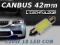 C5W C10W CAN BUS 18 LED COB Rurka 42 ZIMNA O428