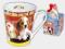 PIES i KOT KUBEK CERAMICZNY Lovely dogs cats 0,3l