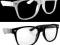 2012 OKULARY NERD KUJONKI ZERÓWKI UV EMO WAYFARER