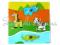 Drewniane puzzle z uchwytami SAFARI