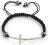 cro04 Bransoletka Shamballa KRZYŻYK PUNK Gothic