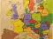 Drewniane Puzzle Mapa Europy państwa europejskie !