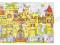 Drewniane puzzle ZAMEK RYCERSKI 96 elem.! GOKI