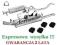 tłumik tłumiki OPEL VECTRA A 88-95 zestaw