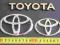 EMBLEMAT TOYOTA ZNACZEK COROLLA YARIS CAMRY CARINA