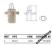 BOSMA 0225 ŻARÓWKA 12V 2W B8,3D