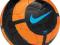 Piłka nożna Nike T90 Array czarno-pomarańczowa