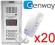 DOMOFON CYFROWY 20-RODZINNY GENWAY KOMPLET