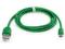 Zielony kabel do transmisji danych i ładowania