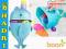 Boon organizer pojemnik na zabawki rybka wieloryb