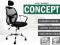 KRZESŁO biurowe CONCEPT obrotowe FOTEL zagłówek*N9