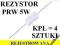 Rezystor cementowy 2R2 2,2ohm 5W PRW5W KPL=4szt