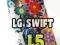 LG Swift L5 E610 | Etui KWIATY FLOWER CASE + FOLIA