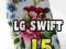 LG Swift L5 E610 | Etui KWIATY FLOWER CASE + FOLIA