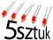 LD3001X5 DIODA LED DYFUZYJNA 3mm CZERWONA 5 SZT