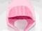 Różowa czapka uszanka dla dziewczynki Adidas