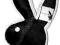 PLAYBOY KRÓLIK PODUSZKA JASIEK ORYGINAŁ 60X30 CM