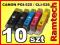 10x TUSZ CANON PIXMA MG5120 MG5140 MG5150 MG5170