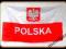 DUŻA SOLIDNA FLAGA KIBICA 90X150CM!!!