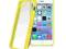 PURO Clear Etui iPhone 5C (zolty)