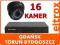 ZESTAW MONITORINGU 16 X KAMERA REJESTRATOR Z331