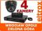 MONITORING ZESTAW PODGLAD INTERNET 4 KAMERY Z379