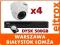 PROFESJONALNY ZESTAW MONITORINGU  4 KAMERY Z386