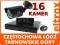 PROFESJONALNY ZESTAW MONITORING 16 KAMER Z445