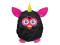 HASBRO Interaktywny Furby HOT czarno-różowy A3122