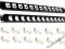 Patchpanel 12 x keystone RJ45 UTP Cat.5e 19