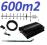 MOCNY WZMACNIACZ GSM DO 600M2- Z ANTENĄ 13DBI FV