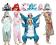 Kostium przebranie piżama SOWA KIGURUMI - M