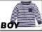 NEXT WIOSNA SWETEREK CREW STRIPE 9-12 M