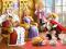 PUZZLE TREFL 100el KOT W BUTACH u króla i księżnic