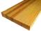 Parapet drewniany SOSNA 3x20x100cm