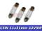 ŻARÓWKI RURKZWYKŁE T11 C5W 11x31mm 12V 5W 10 szt.