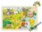 Drewniane puzzle  DZIECI ZWIERZĄT 24 el. GOKI