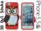 Silikon Etui 3D Owl Sowa SkinCas Apple iPhone 5 5S