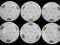 6 Talerzy deserowych 20 Rosenthal Sanssouci