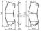 BOSCH KLOCKI HAMULCOWE PRZÓD MAZDA 626 97-99