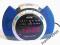 Elta CR1632393 Radio Budzik Zegar LED czerwony