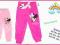 CUDOWNE spodnie DISNEY spodenki MINNIE 116 jasne