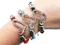 SHAMBALLA Bransoletka sznurkowa Swarovski B28