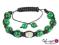 GALART B1R03 BRANSOLETKA SHAMBALLA MALACHIT - 20%!
