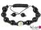 GALART B1P97 BRANSOLETKA SHAMBALLA ONYKS - 20%!!