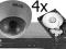 ZESTAW KOMPLET MONITORING 4 x BCS-DMV160 CCTV HDMI
