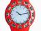 ZEGAREK Z TELEFONEM, BIAŁO-CZERWONY